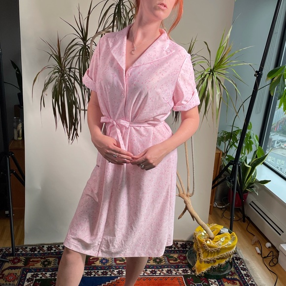 60’s Vintage House Dress - Picture 1 of 8